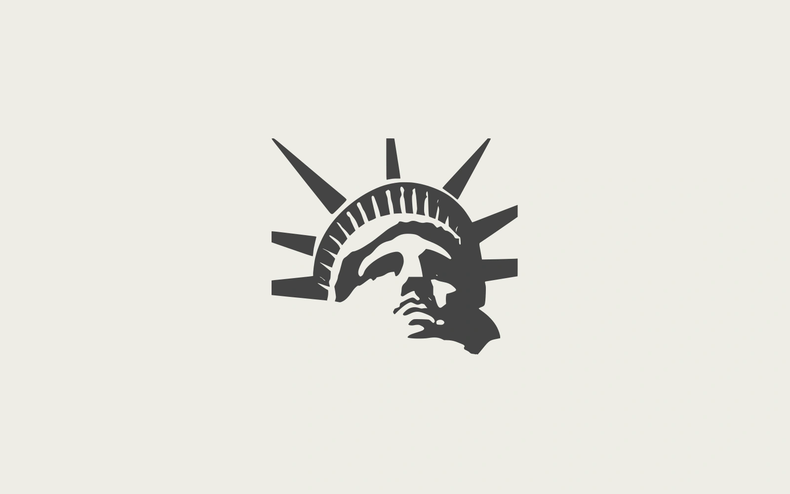 American Terawatt Liberty mark on warm gray