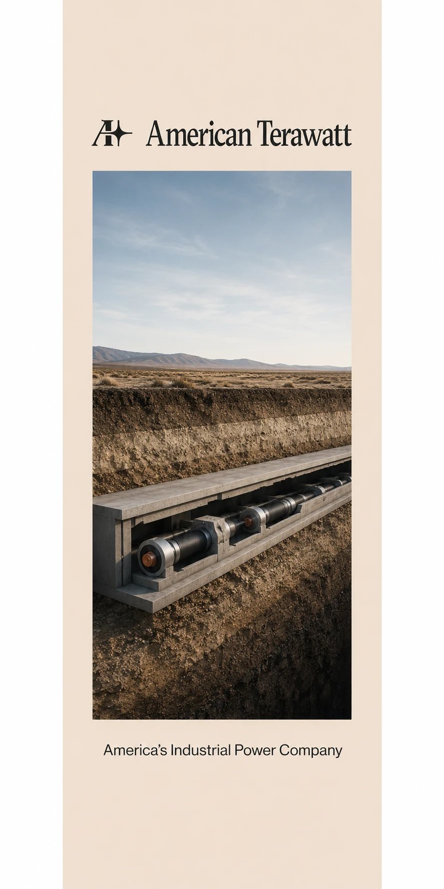Vertical landscape poster