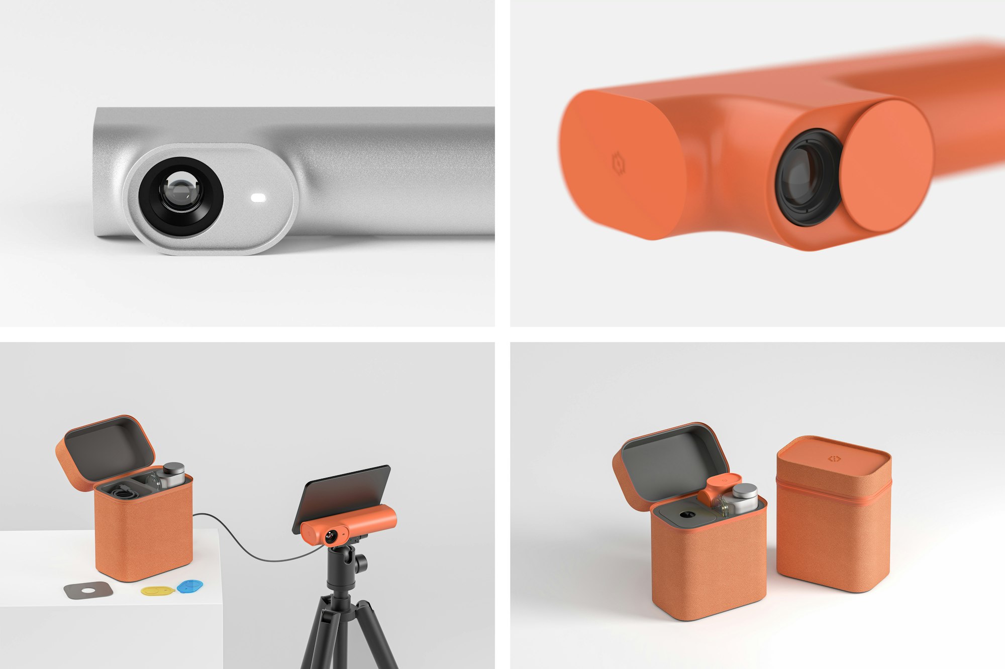 Orange enclosure